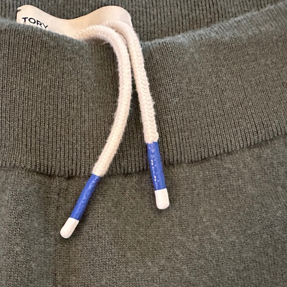 EUC! Tory Burch Sport Double Face Wool Jogger - Size S - Winter Olive - Picture 5 of 9